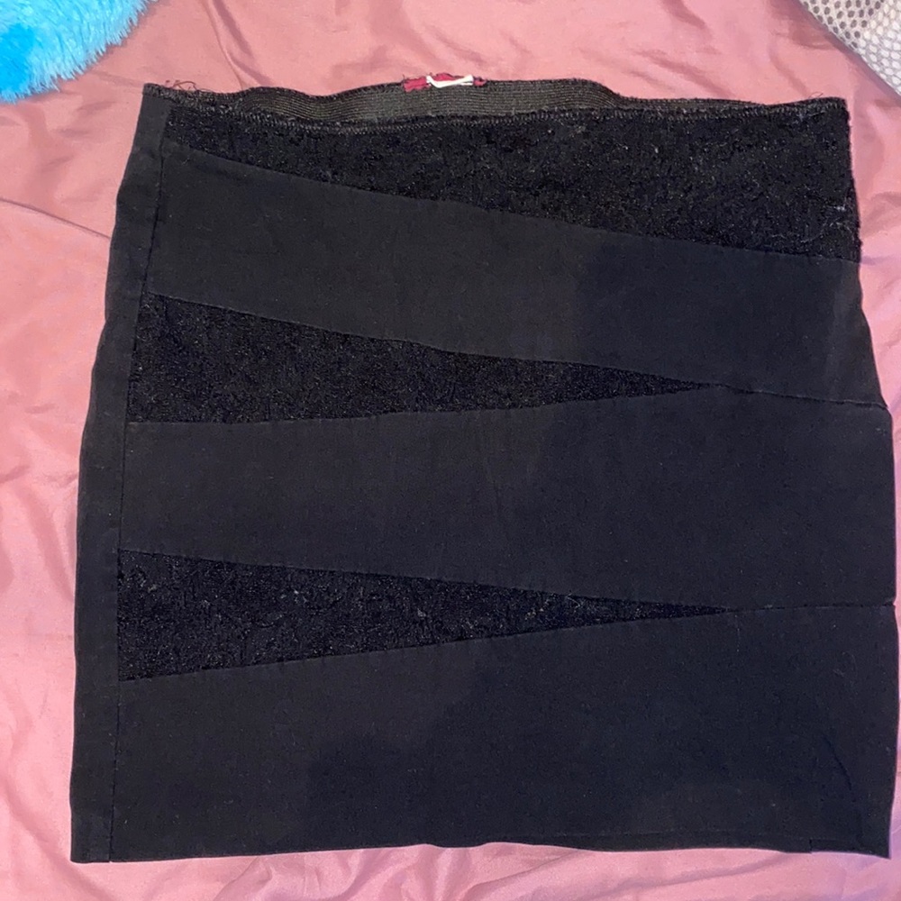 black skirt from hollister size xs